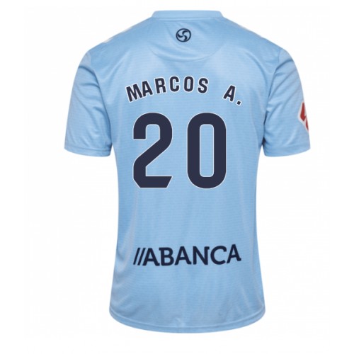 Fotballdrakt Herre Celta Vigo Marcos Alonso #20 Hjemmedrakt 2024-25 Kortermet